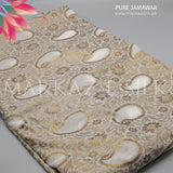 Pure Jamawar Suit - MS 613