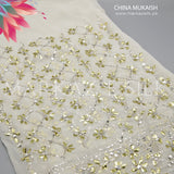 Pure China Mukaish Suit - MS 618