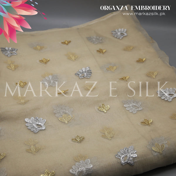 Organza Embroidery - MS 624 (Price is in per Yard)