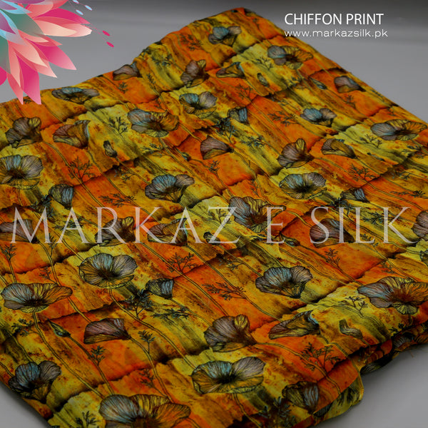 Chiffon Print - MS 636 (Price is in per Yard)