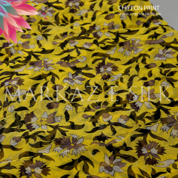 Chiffon Print - MS 638 (Price is in per Yard)