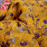Chiffon Print MS 640 – Printed Chiffon Fabric - Price Per Yard | Markaz Silk