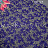 Chiffon Print MS 641 – Printed Chiffon Fabric - Price Per Yard | Markaz Silk