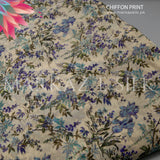 Chiffon Print MS 646 – Printed Chiffon Fabric - Price Per Yard | Markaz Silk