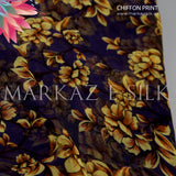 Chiffon Print MS 651 – Printed Chiffon Fabric - Price Per Yard | Markaz Silk
