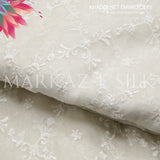 Premium Khaddi Net Embroidery Fabric MS-656 – Price Per Yard | Markaz Silk