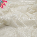 Premium Khaddi Net Embroidery Fabric MS-659 – Price Per Yard | Markaz Silk