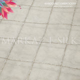 Premium Khaddi Net Embroidery Fabric MS-663  – Price Per Yard | Markaz Silk