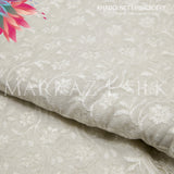 Premium Khaddi Net Embroidery Fabric MS-664 – Price Per Yard | Markaz Silk