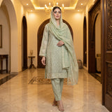 Cotton Net Embroidery Suit MS-829 – Elegant 2-Piece Suit | Markaz Silk