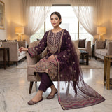 Organza Embroidery Suit MS 831 – Elegant Pakistani Ethnic Wear | Markaz Silk