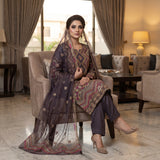 Organza Embroidery Suit MS 831 – Elegant Pakistani Ethnic Wear | Markaz Silk