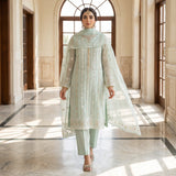 Cotton Net Embroidery Suit MS-835 – Elegant 2-Piece Suit | Markaz Silk