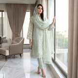 Organza Embroidery Suit MS 837 – Elegant Pakistani Ethnic Wear | Markaz Silk