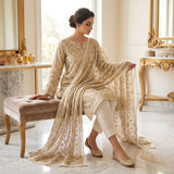 PK Chiffon Embroidery MS 838 – Elegant Embroidered Fabric Per Yard | Markaz Silk
