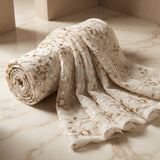 China Dull Crinkle Embroidery MS-839 | Premium Embroidered Fabric Per Yard | Markaz Silk