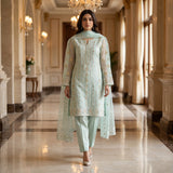 Cotton Net Embroidery Suit MS-840 – Elegant 2-Piece Suit | Markaz Silk