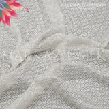 Dull Crinkle Embroidery - MS 744 - (Price Per Yard)