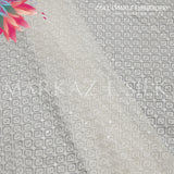 Dull Crinkle Embroidery - MS 744 - (Price Per Yard)