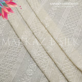 Karandi Embroidery - MS 746 - (Price Per Yard)