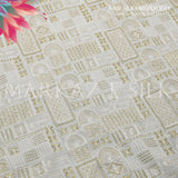 Raw Silk Embroidery - MS 748 - (Price Per Yard)