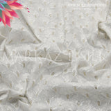 Raw Silk Embroidery - MS 749 - (Price Per Yard)