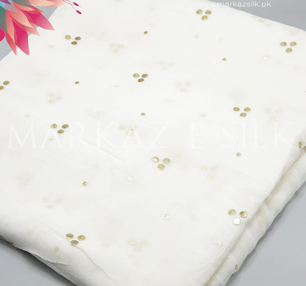 Dull Crinkle Makash MS-812 | Pure China Makash Fabric Per Yard | Markaz Silk