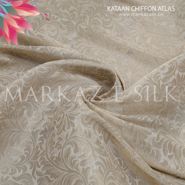 Chiffon Atlas – MS 787 | Premium Chiffon Fabric Per Yard | 40″ Width | Markaz Silk