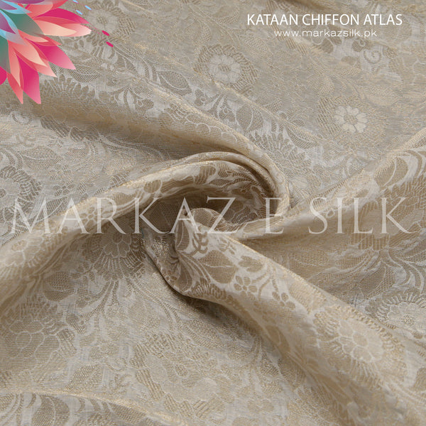 Chiffon Atlas – MS 790 | Premium Chiffon Fabric Per Yard | 40″ Width | Markaz Silk