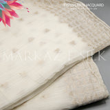 Swiss Lawn Jacquard - MS 753 - Price Per Yard | Markaz Silk