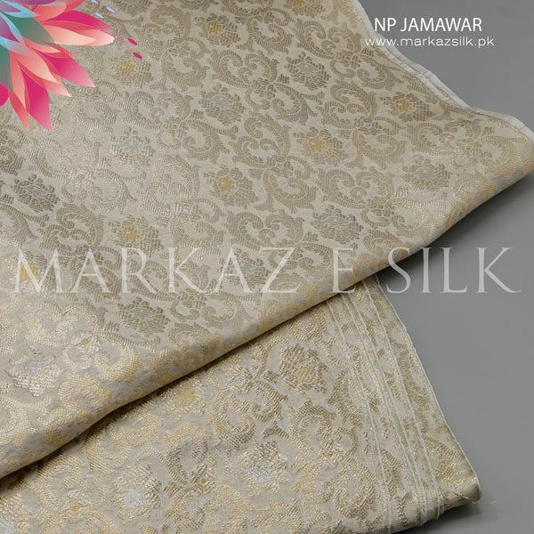 Premium N.P Jamawar MS‑774 - Price Per Yard | Markaz Silk