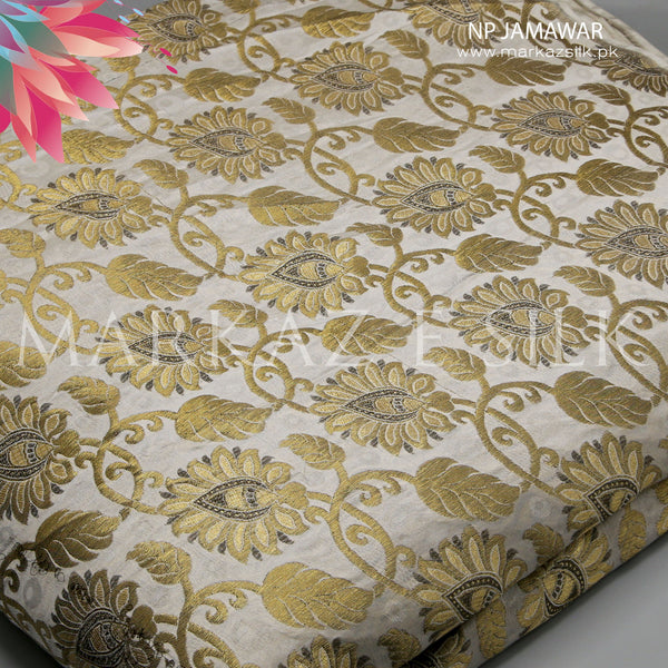 Premium N.P Jamawar MS‑764 - Price Per Yard | Markaz Silk