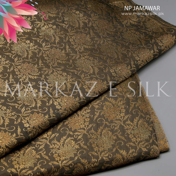 Premium N.P Jamawar MS‑778 - Price Per Yard | Markaz Silk