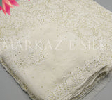 Pure China Crinkle Mukaish Suit MS-804 – Luxury Unstitched Ethnic Wear | Markaz Silk