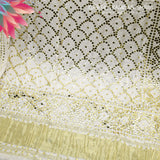 Gaji Silk Makash Shawl MS-801 | Pure Indian Gaji Silk | Markaz Silk