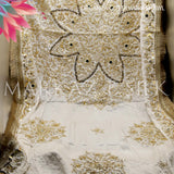 Satan Silk Gotta Work Shawl MS-781 | Luxury Silk Shawl | Markaz Silk