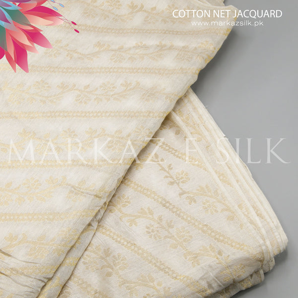 Cotton Net Jacquard MS-770 – Premium Fabric Per Yard | Markaz Silk