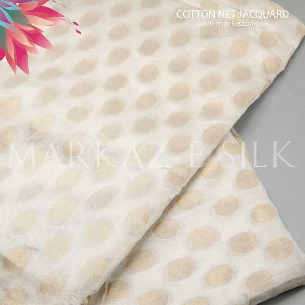 Cotton Net Jacquard MS-768 – Premium Fabric Per Yard | Markaz Silk