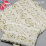 China Makesh Suit MS-805 – Luxury Unstitched Ethnic Wear | Markaz Silk