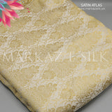 Sattan Atlas MS-800 – Premium Jamawar Fabric by the Yard | Markaz Silk