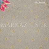 Pure Masuri Self MS-792 | Masuri Jamawar Fabric Per Yard | Markaz Silk