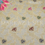 Chiffon Jaal Teera MS - 757 - Price Per Yard | Markaz Silk