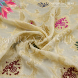 Chiffon Jaal Teera MS - 757 - Price Per Yard | Markaz Silk