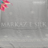 Chicken Kari Suit MS-766 | Premium Unstitched Suit | Markaz Silk