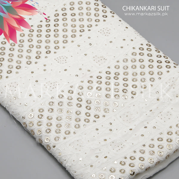 Chicken Kari Suit MS-797 | Premium Unstitched Suit | Markaz Silk