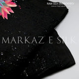 Raw Silk Embroidery MS-822 | Pure Silk Fabric Per Yard | Markaz Silk