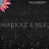 Raw Silk Embroidery MS-822 | Pure Silk Fabric Per Yard | Markaz Silk