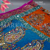 Silk Print Shawl  MS 152