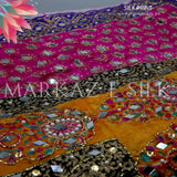 Silk Print Shawl  MS 156