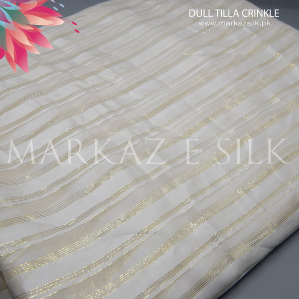 Dull Tilla Crinkle MS 163 (Price Per Yard)